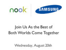 サムスンとBarnes & Noble、「Galaxy Tab 4 NOOK」発表へ--米国時間8月20日にイベント