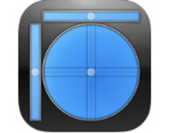 iPhoneを水平器にできるアプリ--「水平器＆水準器」