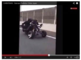 バットマン、千葉県に出現？--バイクで疾走する姿が海外メディアでも話題に