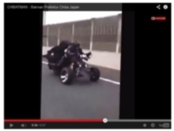 バットマン 千葉県に出現 バイクで疾走する姿が海外メディアでも話題に Cnet Japan