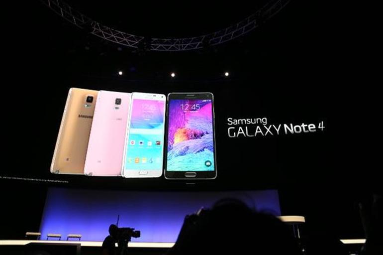 サムスンの大型画面搭載スマートフォンラインをアップデートしたGALAXY Note 4