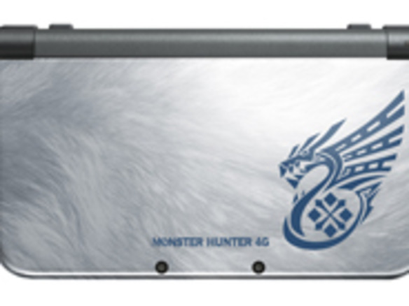 カプコン、特製New 3DS LL本体と「モンスターハンター4G」のセットを発売