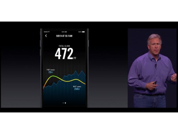 　M8コプロセッサは、いくつか新しいセンサを搭載した。

　例えば、気圧計は高度を計測する。Nikeは、アプリによって、ユーザーが上った階段の段数を計測できるよう取り組んでいる。

