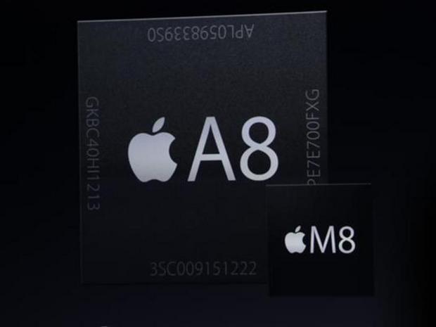 　新しいA8およびM8プロセッサを搭載し、新しい機能と高い性能を提供する。Appleは、A8プロセッサによってグラフィックスが50％、CPUが25％高速化すると述べている。