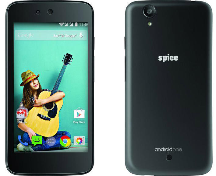 Android Oneを初搭載した3デバイスの1つであるSpice Android One Dream UNO
