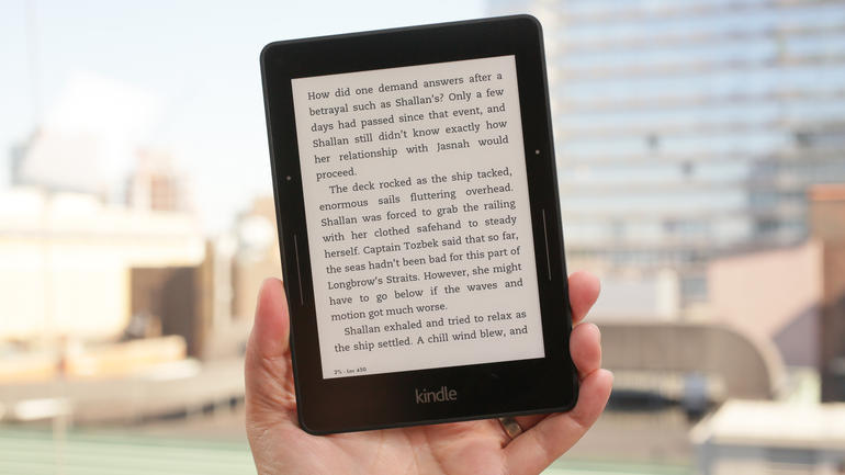「Kindle Voyage」には、AmazonのE Ink電子書籍リーダーで最も鮮明なスクリーンが搭載され、フラッシュガラス設計が採用される。
