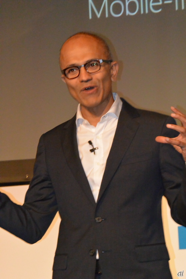 Microsoft CEOのサティア・ナデラ氏