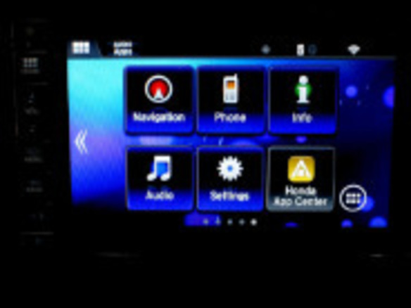 ホンダ「Honda Connect」を写真で見る--Androidベースのインフォテインメントシステム