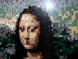 レゴで再現した「モナリザ」やムンクの「叫び」--レゴアート展を写真で見学