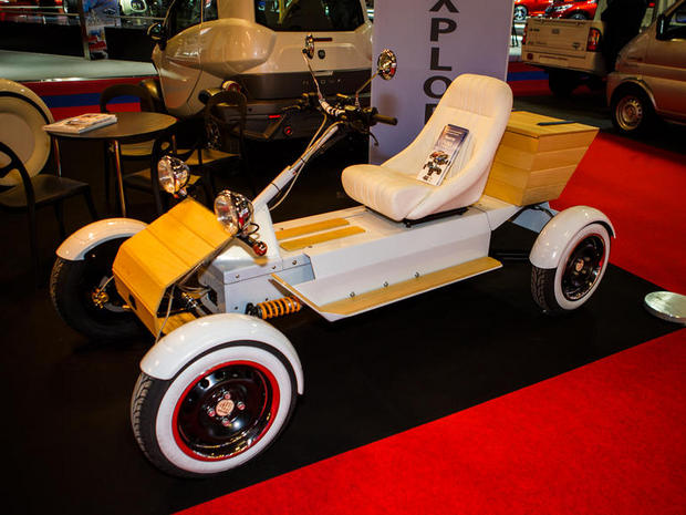4Hの「Explora」

　パリモーターショーで展示された電動四輪車。