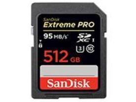 サンディスク、最大512Gバイトの大容量SDXCカードを12月に発売