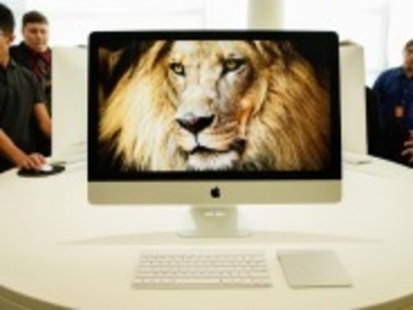 「Retina 5K」ディスプレイ搭載「iMac」と「Mac mini」--写真で見るアップルの新デスクトップ