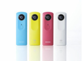 ついに動画に対応--リコー、360度の全天球写真が撮れる「RICOH THETA」新モデル