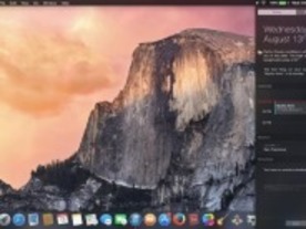 アップル「OS X 10.10 Yosemite」の第一印象（後編）--デザイン一新、より便利に