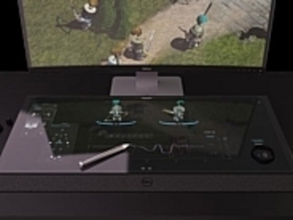 デル、新たなデスクトップコンセプト「smart desk」を披露