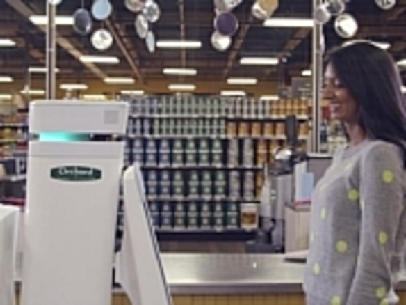 接客ロボットが顧客に答えて売り場案内--米ホームセンターLowe's の「OSHBot」