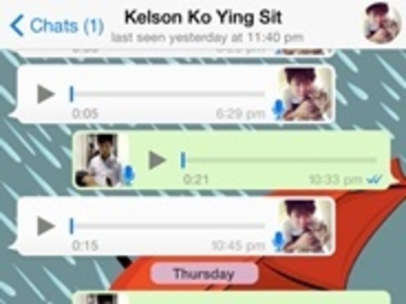 香港のチャットアプリ事情--ボイスメッセ多用で「まるでトランシーバ」