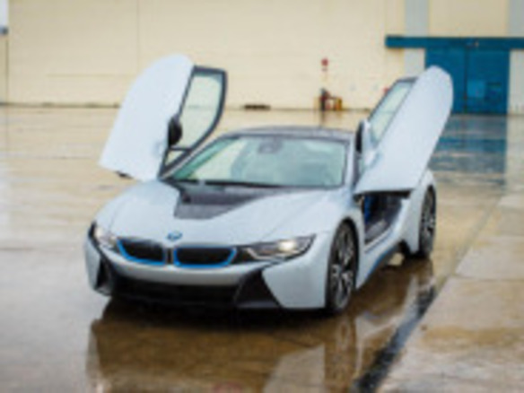 BMW「i8」を写真で見る--未来的なデザインのプラグインハイブリッド