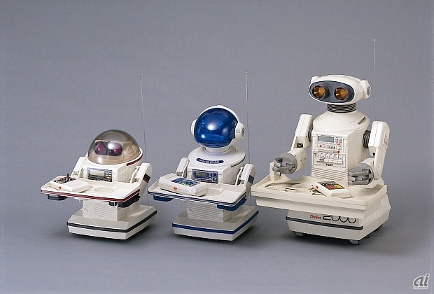 1984年に展開していた当時のオムニボットシリーズ