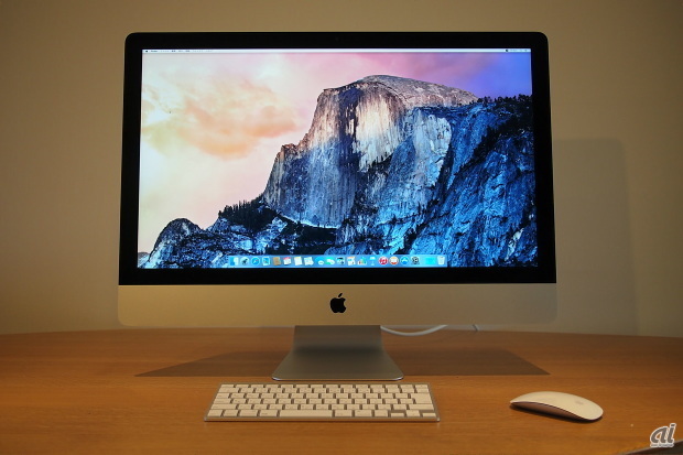 ディスプレイに見る2014年Appleの進化--iMac Retina 5Kディスプレイ 