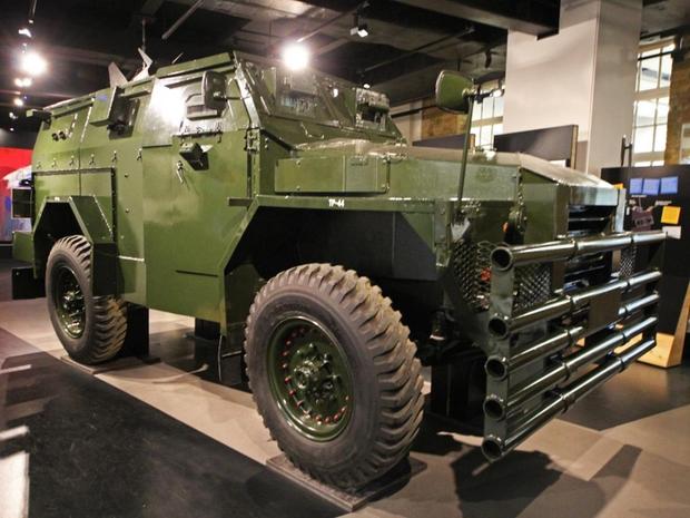 「Humber Pig」

　北アイルランド紛争で使われたHumber Pig装甲車。