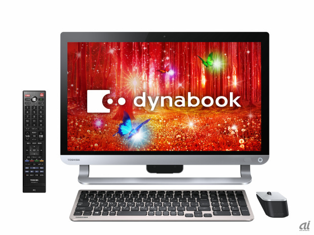 タッチ対応の一体型モデル「dynabook D81」