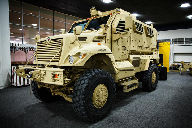 Navistarの「Maxxpro」

　この耐地雷伏撃防護車両（Mine Resistant Ambush Protected：MRAP）は、路上爆弾に耐えられるように設計されている。