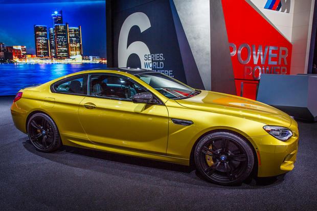 BMWの「M6」

　BMWは6シリーズモデルを刷新し、高性能なM6バージョンを展示した。