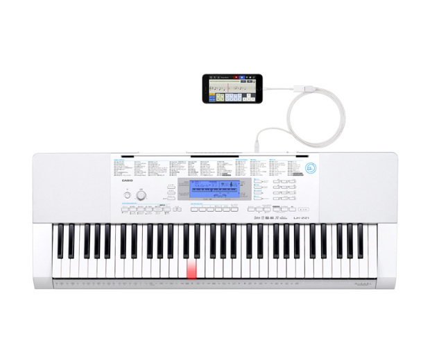 MIDI対応の電子楽器と連携も可能