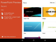 Androidタブレット向け「Office」アプリ--画像で見る「Word」「PowerPoint」「Excel」