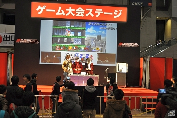 　「大乱闘スマッシュブラザーズ for Wii U」などの大会を行うゲーム大会ステージ。