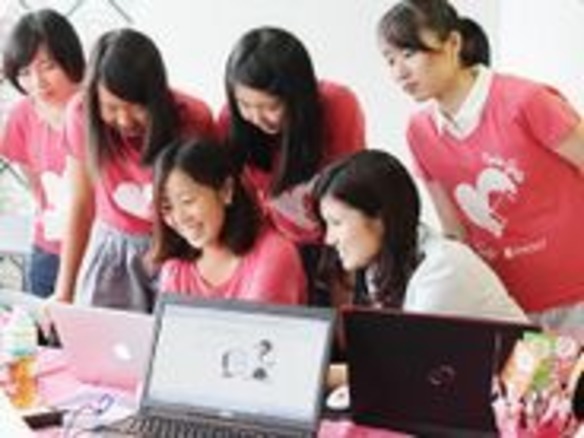 女子中高生向けのプログラミング講座「Code Girls」--ライフイズテック