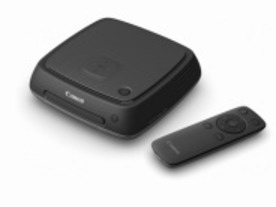 NFCで写真を転送、TVに表示も--キヤノン、写真ストレージ「Connect Station CS100」