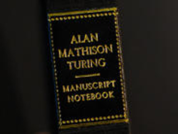 「コンピュータの父」A・チューリングの手書き原稿--4月に競売予定のノートを写真で見る