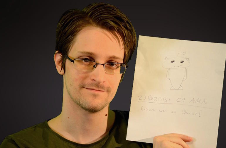 RedditのAMAセッションに登場したEdward Snowden氏