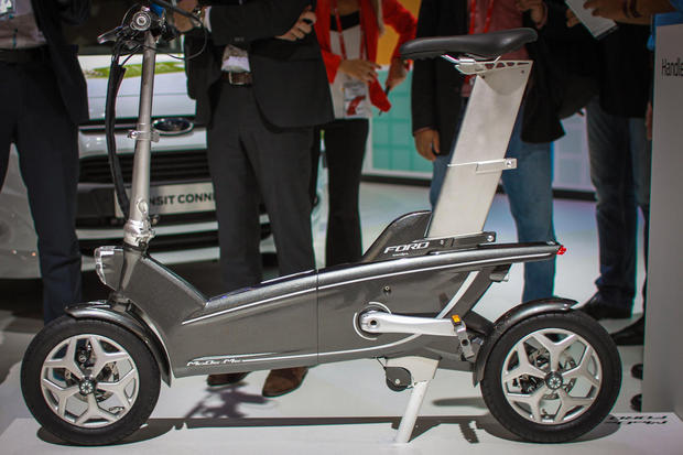 　バルセロナ発--Fordは現地時間3月2日、同社のスマートコネクテッドバイクのコンセプト「MoDe:Me」をMobile World Congress（MWC）で開催の報道機関向けイベントで発表した。MoDe:Meは、都会の通勤通学者向けの電動アシスト自転車だ。

　ここでは、同自転車を写真で紹介する。
