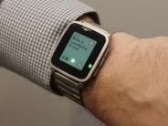 Pebble、スチール製スマートウォッチ「Pebble Time Steel」を発表--スマートストラップも登場へ - CNET Japan