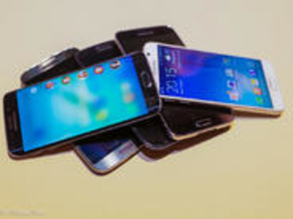 サムスンの歴代「GALAXY」スマートフォン--「S III」から「S6／S6 edge」までを写真で見る