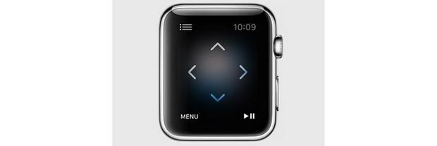 「Apple TV」と「iTunes」

　Apple Watchを使って、「Apple TV」の操作や「iTunes」の楽曲の切り替えなどができる。
