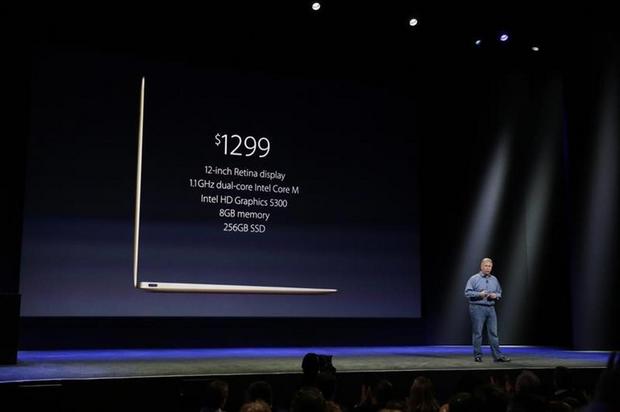 　新しいMacBookの価格は、1299ドルから。