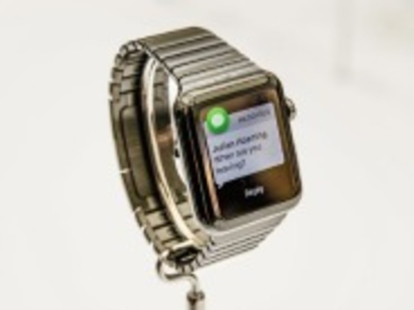 「Apple Watch」バッテリ持続時間、通常使用で最大18時間