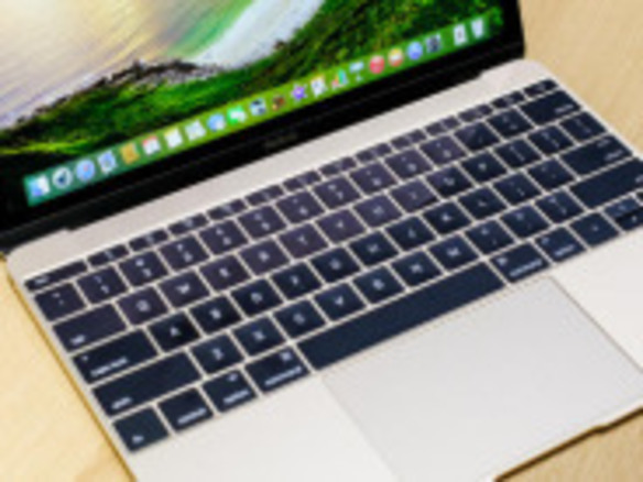 新「MacBook」の第一印象--刷新されたキーボードやトラックパッドを試してみた