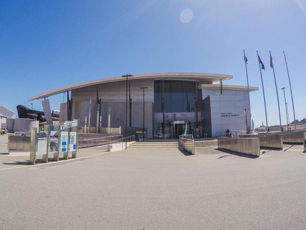 西オーストラリア海洋博物館

　パースを訪れたら、西オーストラリア海洋博物館とHMAS Ovensを見学する価値は十分にある。ほとんどの人にとっては、ちょっとした徒歩旅行になるはずだ。