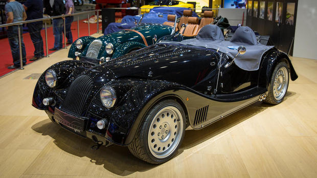 Morganの「Roadster」

　Morganはレトロな外観のRoadsterをジュネーブモーターショーの会場に展示した。