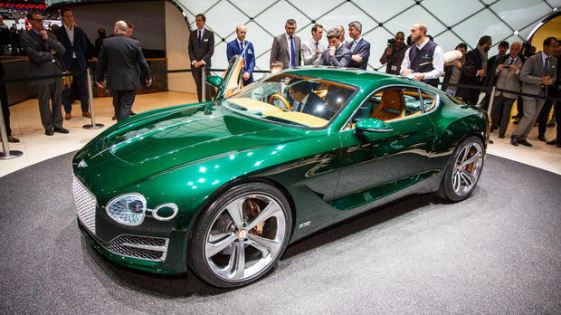 　2015年のジュネーブモーターショーでは、個性的なコンセプトカーが多数披露された。ここでは、それらの一部を写真で紹介する。

Bentleyの「EXP 10 Speed 6」コンセプト

　BentleyのEXP 10 Speed 6コンセプトから、新世代の「Continental」の姿を想像することができる。

関連記事：ベントレー「EXP 10 Speed 6」--伝統のスタイルとスポーティーさを併せ持つ超高級車
