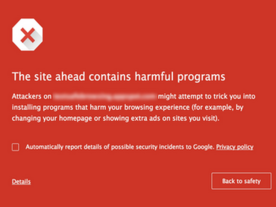 グーグル、「Safe Browsing API」に詐欺的ソフトウェアの情報を追加