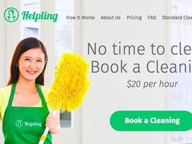自宅の清掃員と顧客をオンラインでマッチングする「Helpling」-- 高齢化社会に定着するか