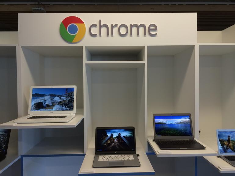 Googleは、ChromebookノートPCに搭載される同社Chrome OSを推進するための取り組みを続けている。