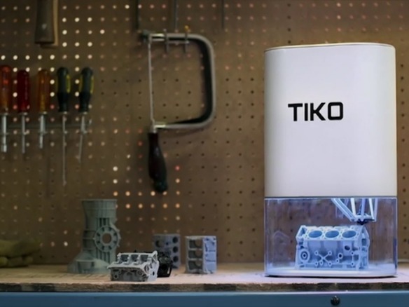 3Dプリンタ「Tiko」--ユニボディ構造採用で価格は179ドル