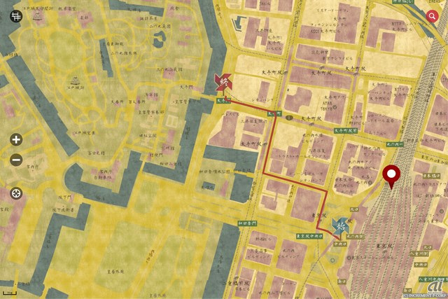 古地図風のWindows Store版アプリ